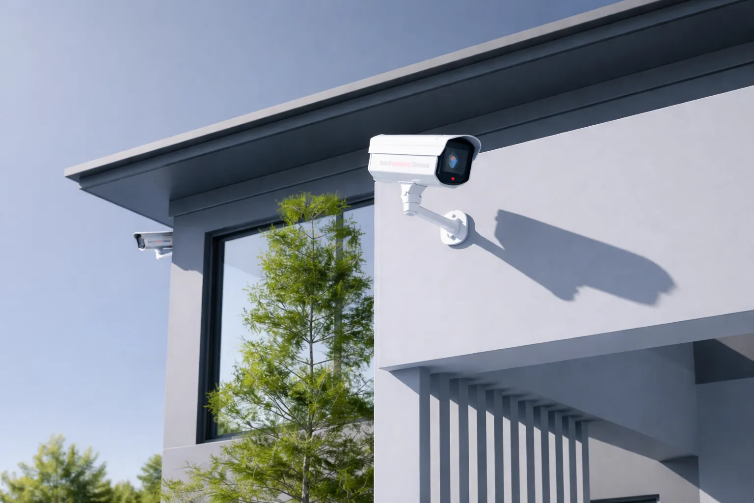 CCTV wall-mounted camera