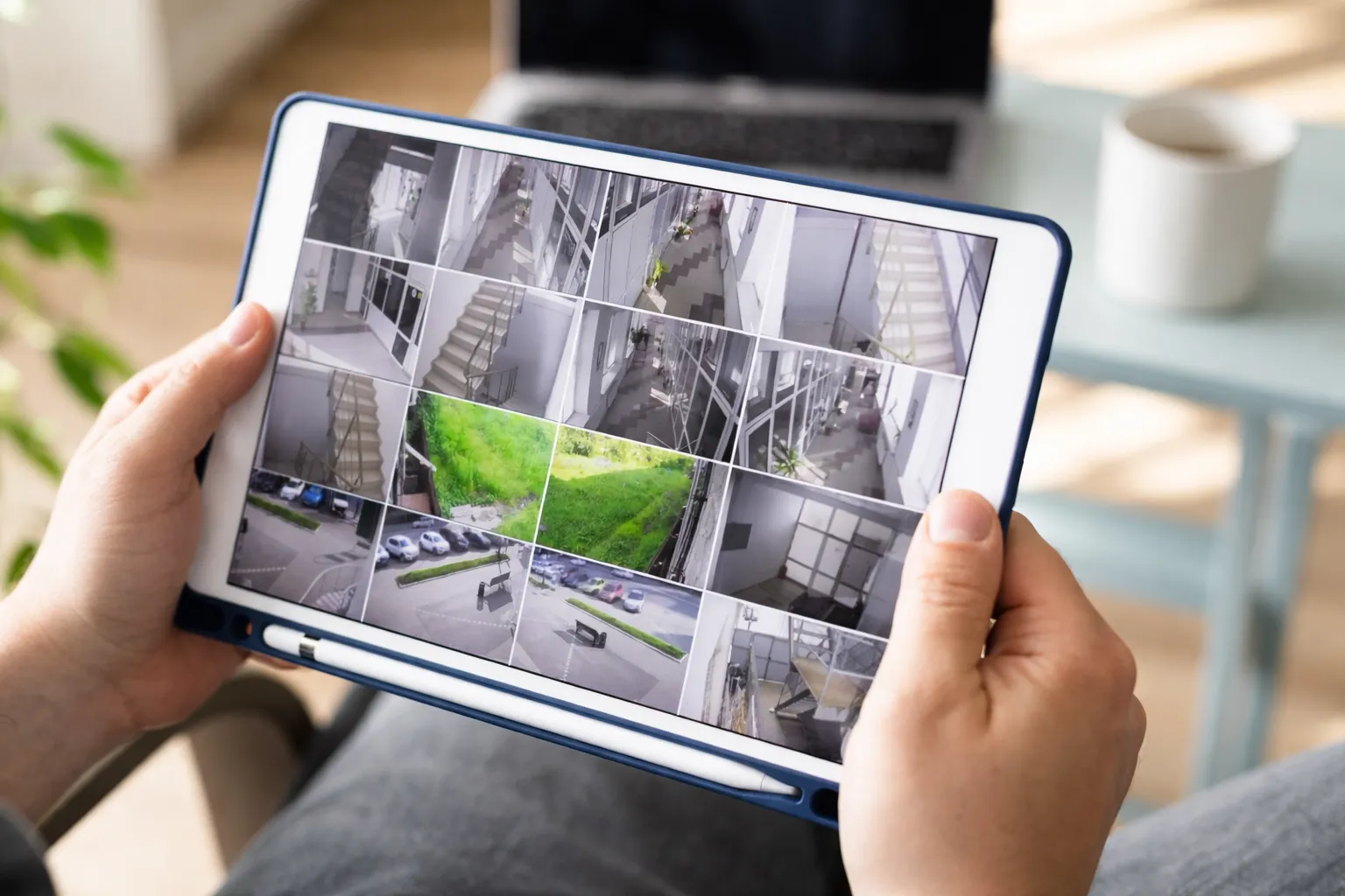 IP CCTV network infrastructure setup