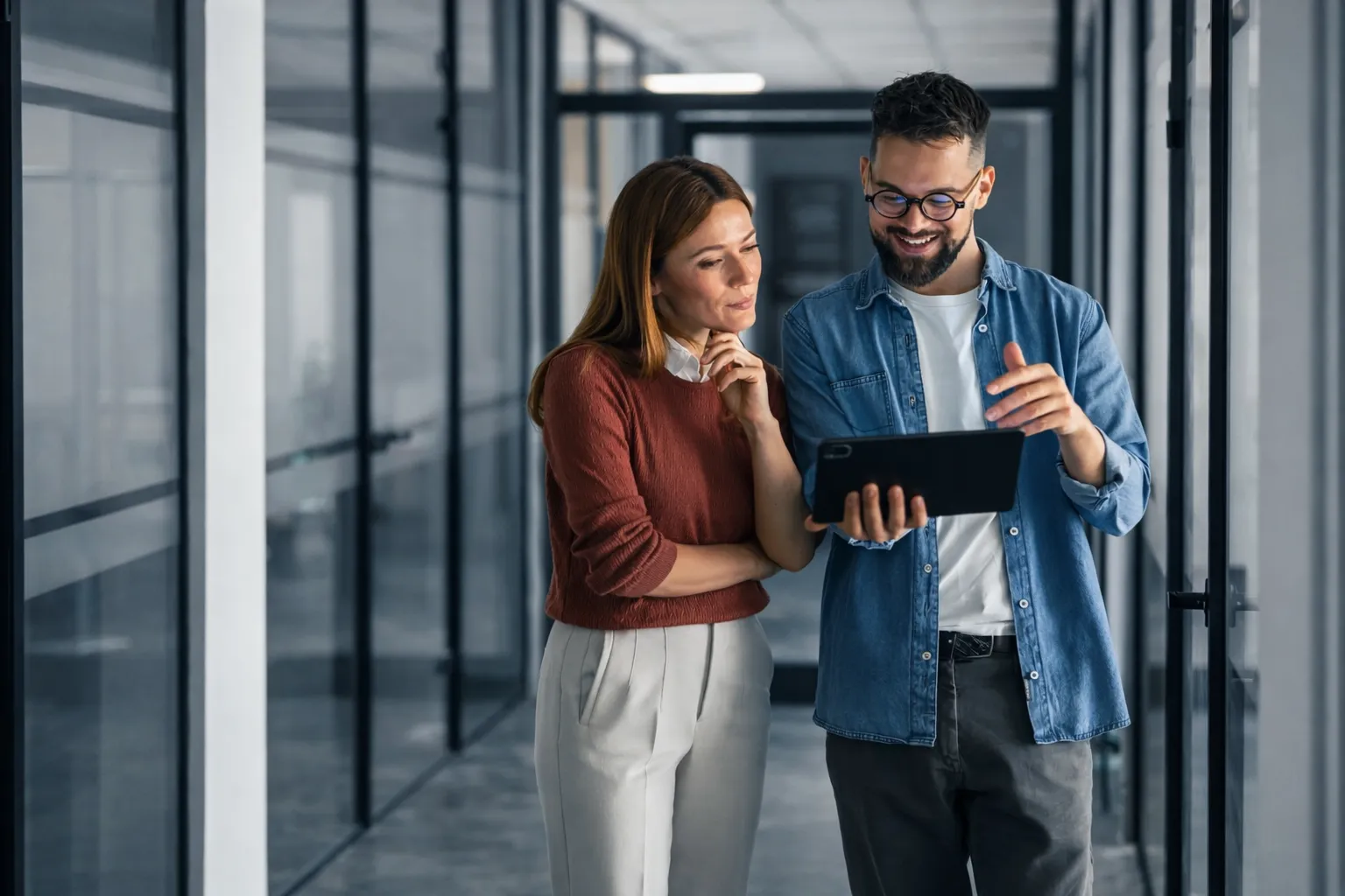 Office structured network installation