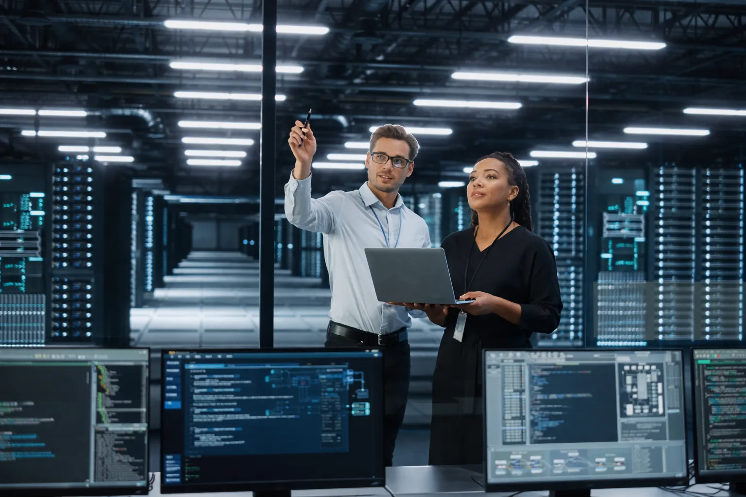 Network security monitoring dashboard