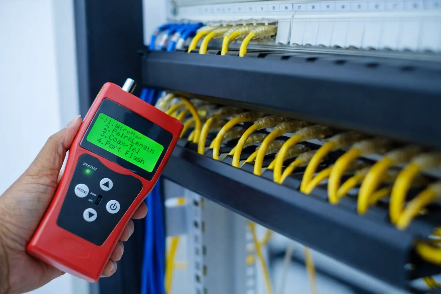 Network diagnostic tools in use