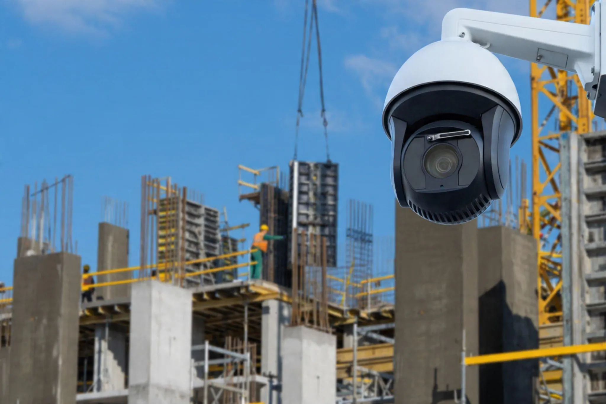 Construction CCTV monitoring